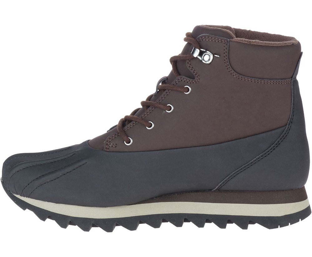 Merrell Støvler Herre - Alpine Brevig Polar Waterproof - Brune/Sort - QWC183420